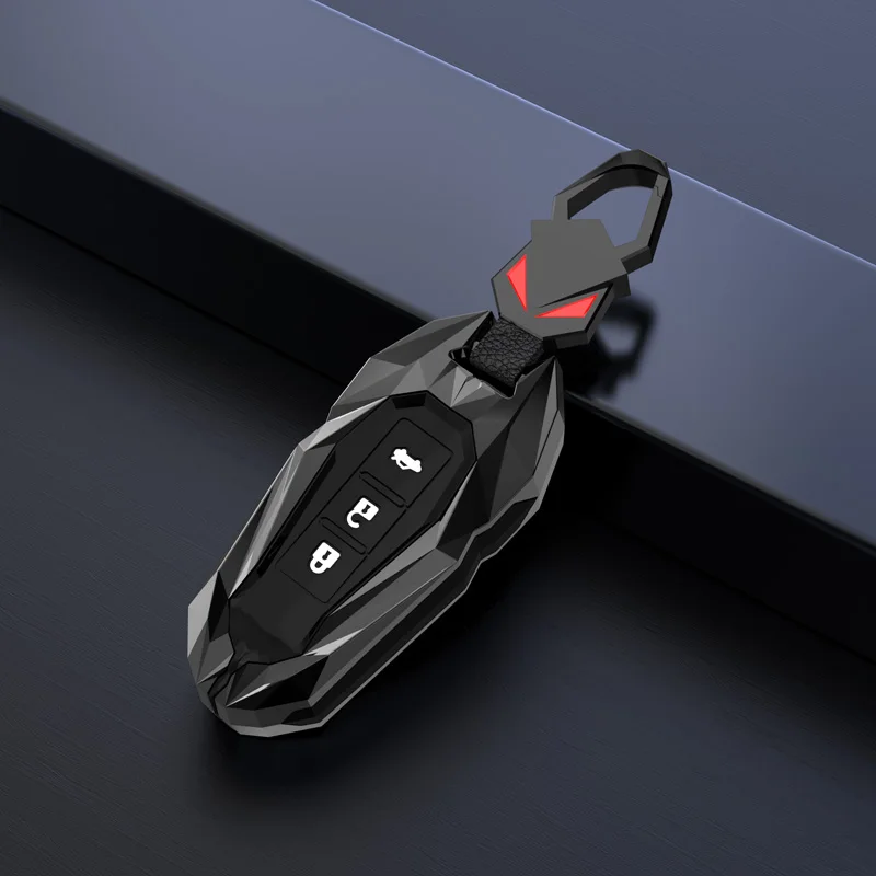 

Складной флип-чехол из цинкового сплава для автомобильных ключей, чехол для Baojun 310 510 560 630 730, 3 кнопки, чехол-брелок, держатель для сумки, протектор для ключей