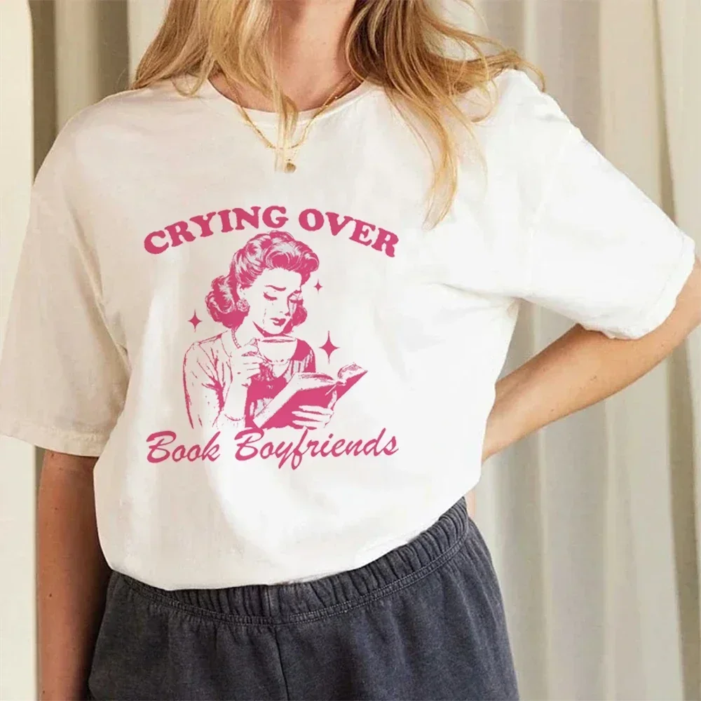 Женская Футболка В Стиле Бойфренда С Коротким Рукавом И Графическим Принтом