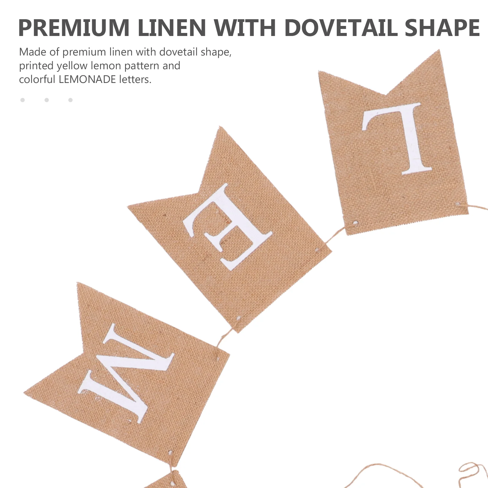 Декоративная гирлянда Ласточкин хвост