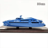 1160 30cm cotai spaceship ferry yacht model custom logo manual simulation boat office decorations crafts