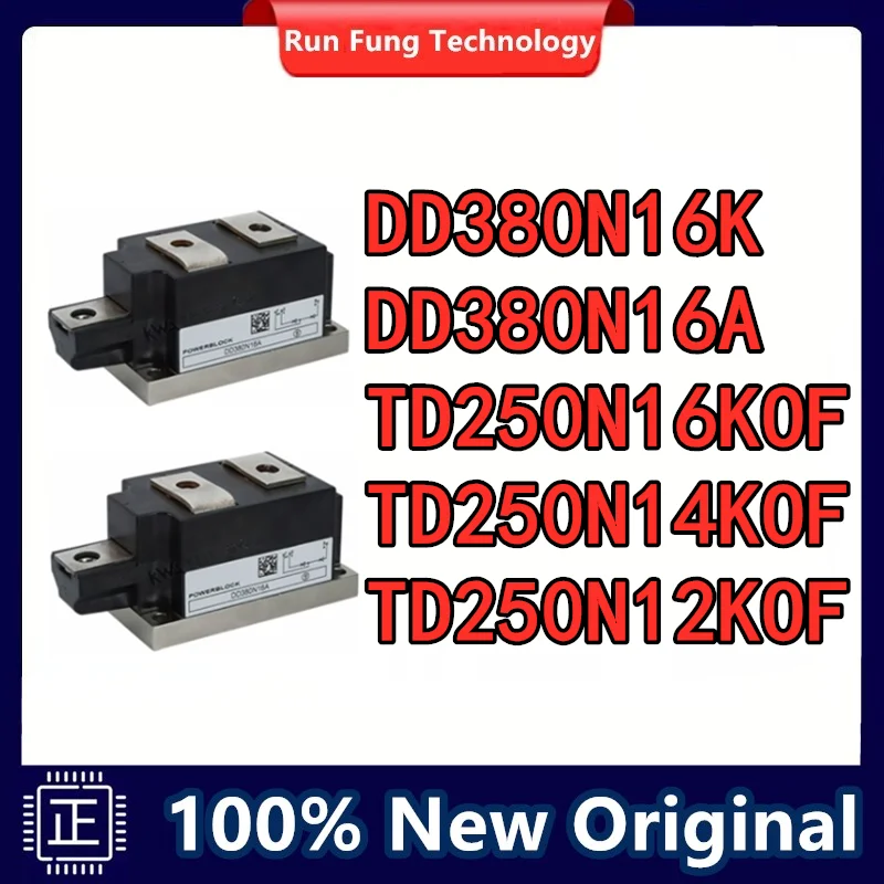 

TD250N16KOF TD250N14KOF TD250N12KOF DD380N16A DD380N16K New Module Integrated Circuits