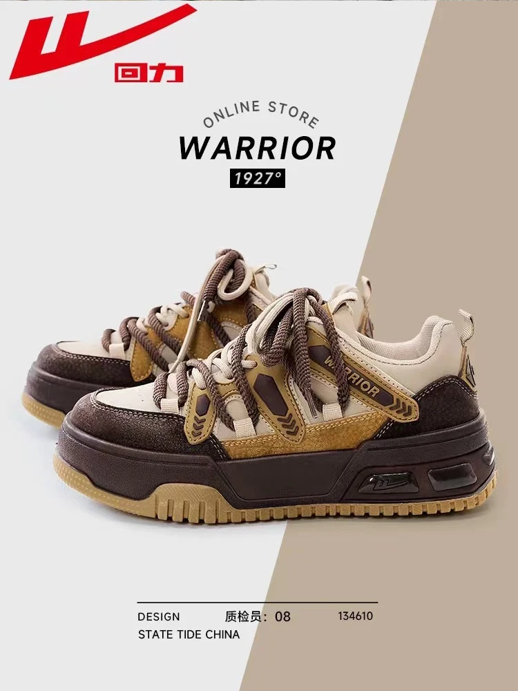 Оригинальные копии обуви Warrior роскошные ретро кроссовки для женщин дизайнерские