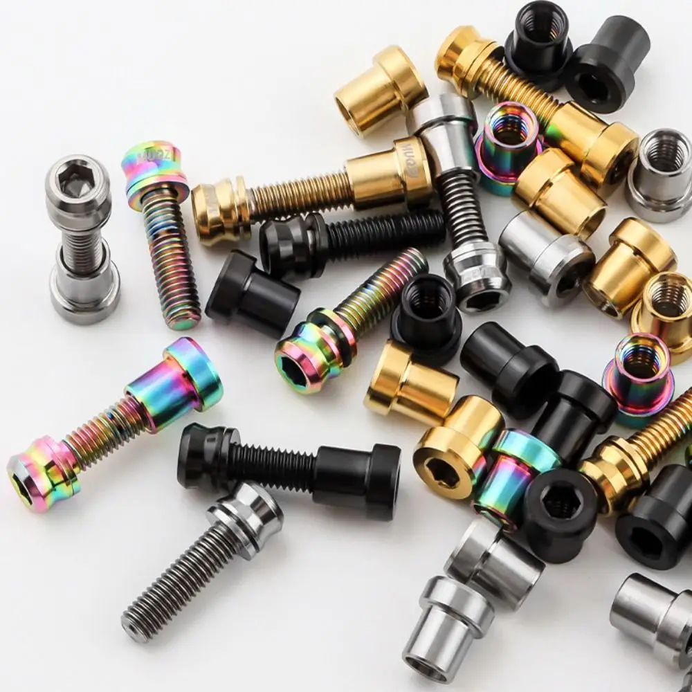 Крепежная гайка из алюминиевого сплава для руля велосипеда M5 * 17 мм m5x19