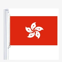hong kong flag90150cm 100 polyester bannerdigital printing