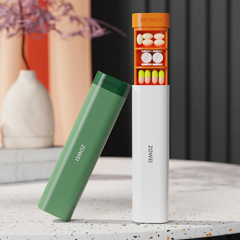 

Японские маленькие портативные пакеты для лекарств, семь дней в неделю