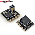 HappyModel ExpressLRS с открытым исходным кодом ELRS 2,4G RX SX1280 нано приемник дальнего действия EP1 EP2 RX для радиоуправляемого самолета FPV LR4 LR7