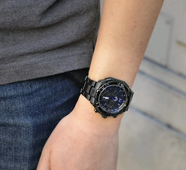 ORIENT FTV00005B мужские кварцевые наручные часы с секундомером тахиметром и окном даты