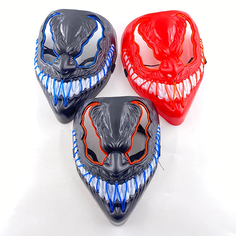 1P страшная маска для Хэллоуина косплея карнавала светильник ящаяся фильма