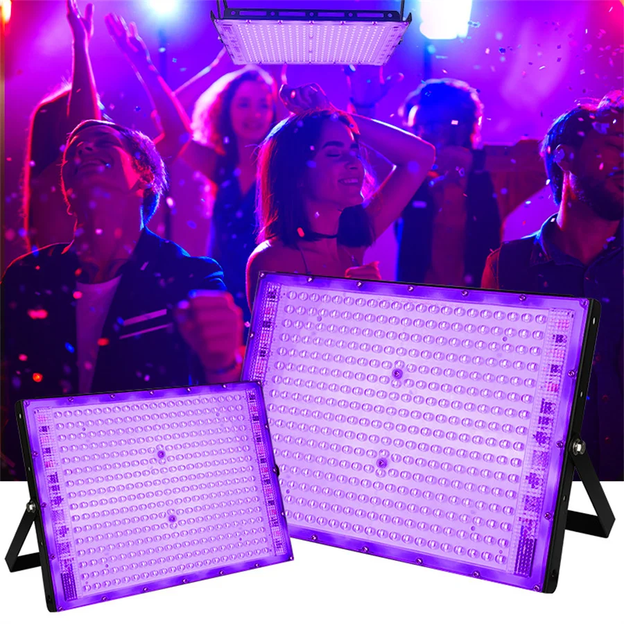 1 упаковка 400 Вт светодиодные Черные фонари 336 УФ черные для мерцания светильник