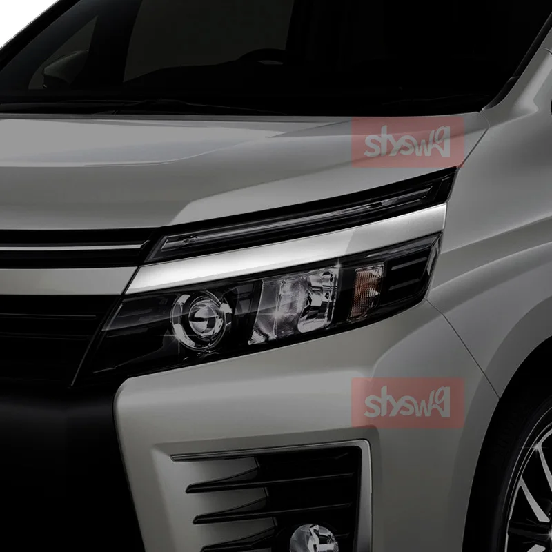 Наклейки на переднюю фару для Voxy ZWR80G/ZRR80W/85W/80G/85G нержавеющая сталь Стайлинг