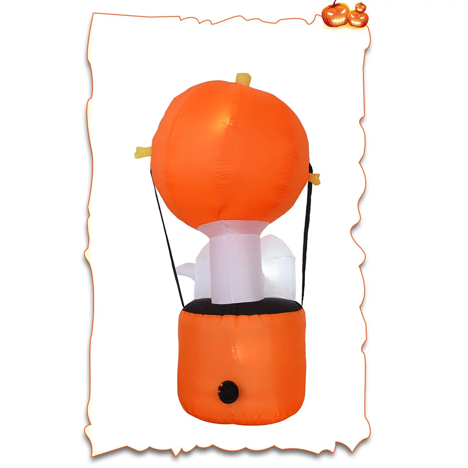 

Inflatable Decor with The Pumpkin Durable Halloween Party Inflatable Halloween Cute Specter for Holiday Party Outdoor Yard Lawn