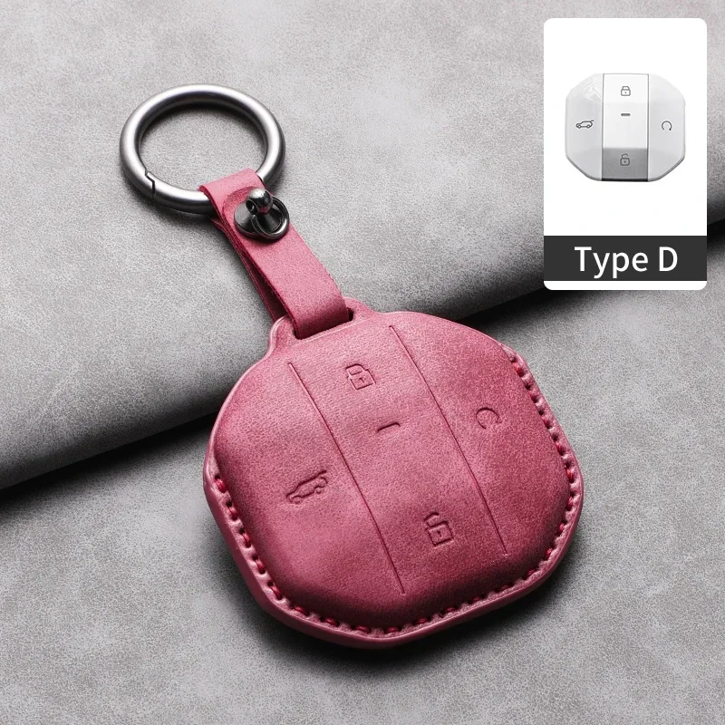 

3D замшевый кожаный чехол для дистанционного ключа автомобиля для Jetour Freedom T1 Jetour Freedom T2 Traveller Smart Remote Key Cover Чехол