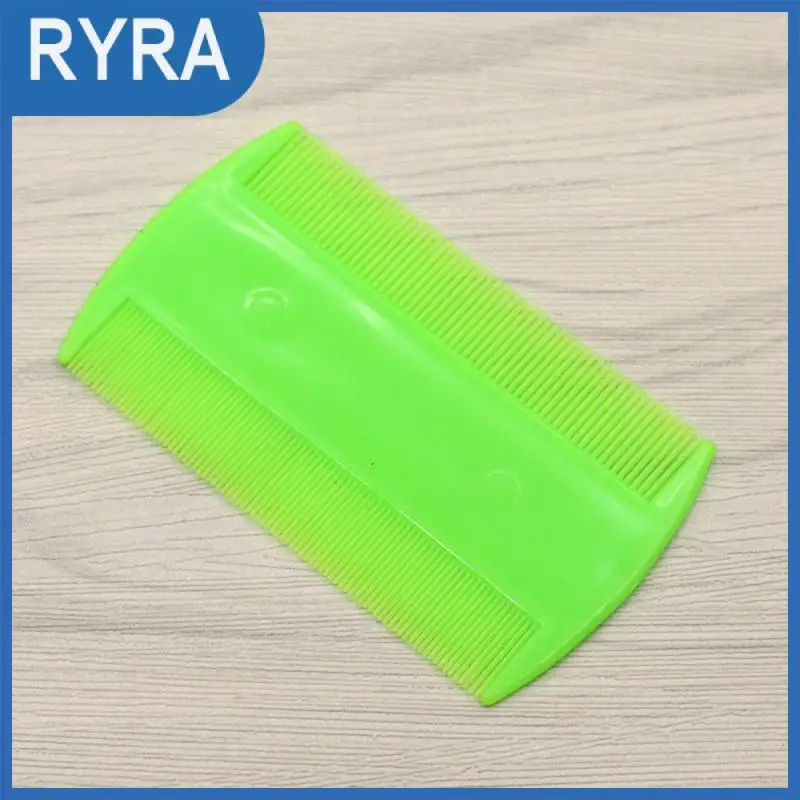 

Pet Flea Comb Double-sided Dense-toothed Double-row Flea Comb Remove Primer Knotted Pet Hair Removal Comb Clean Lice Combs