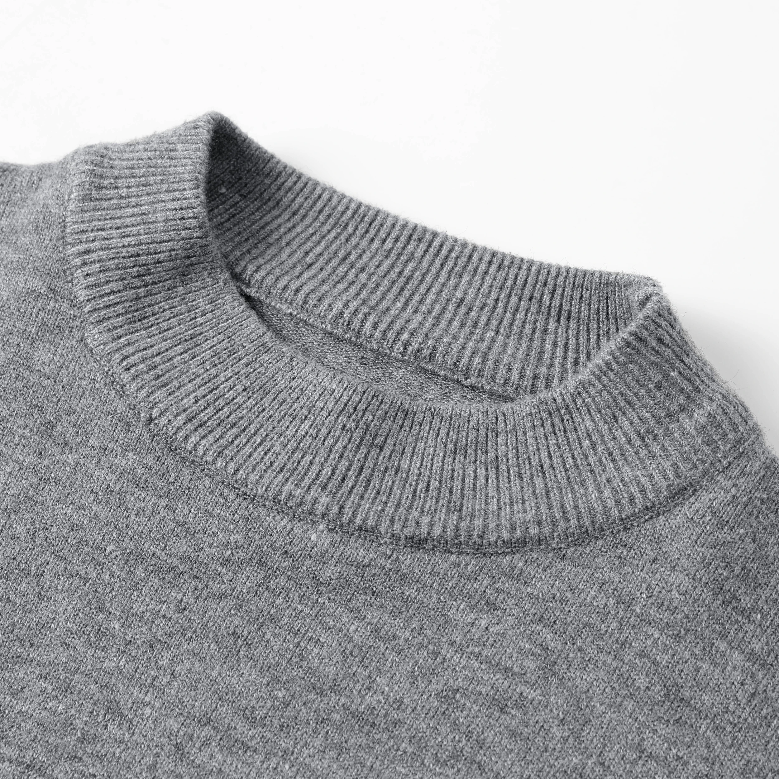 Turtleneck Plush Winter Pullover Men Crew Neck New Autumn Casual Sweater Knitted Sweaters Vetements Homme Designer Clothes 2022