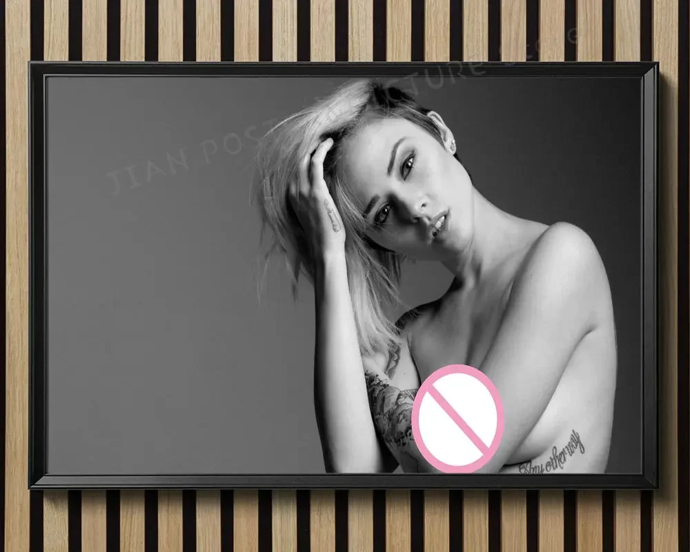 Настенная наклейка Linbao Alysha Nett Sexy Tatoo Girl 09