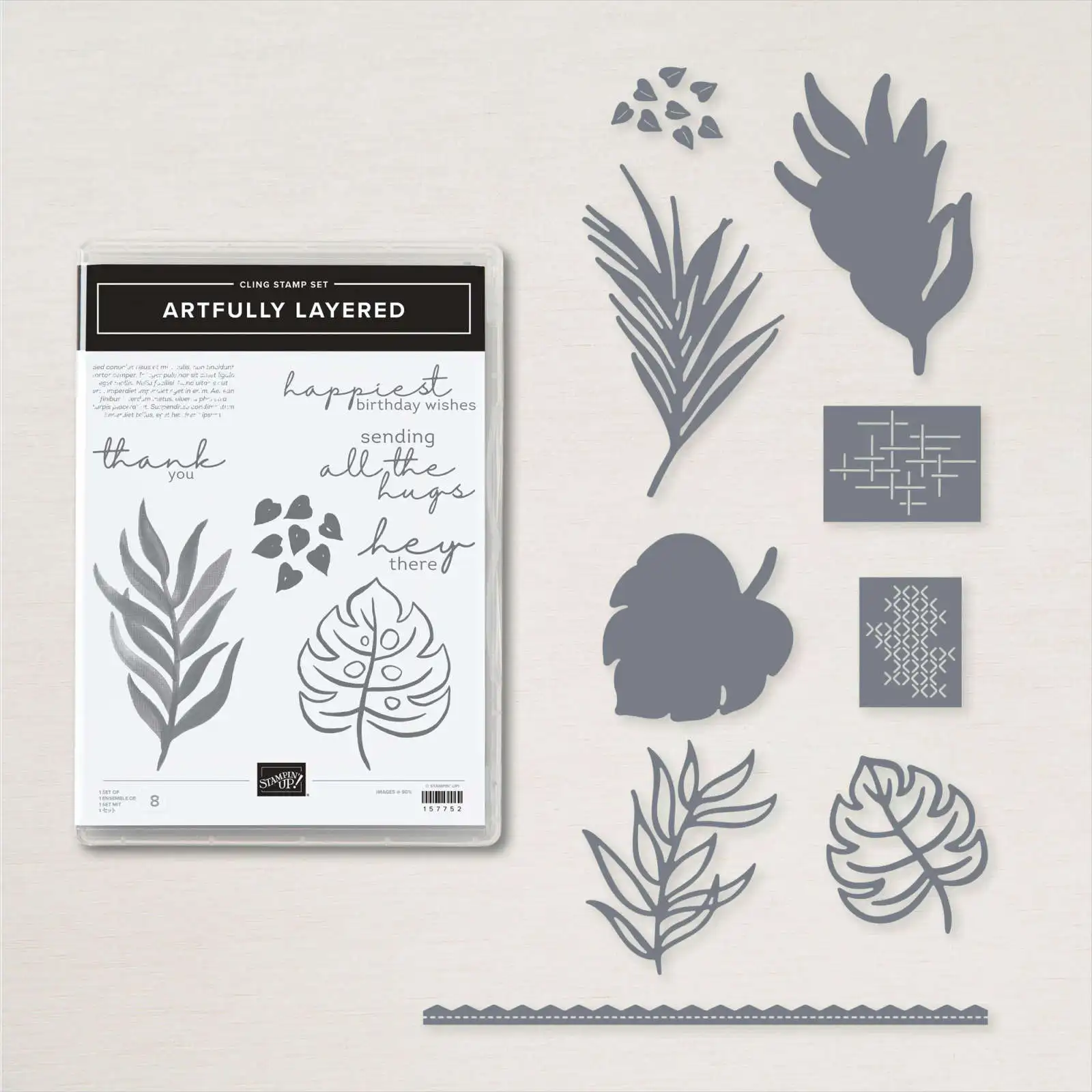 

Pretty Leaves Metal Cutting Dies & Stamps Scrapbook Diary Decoration Embossing Template DIY Greeting Card Handmade