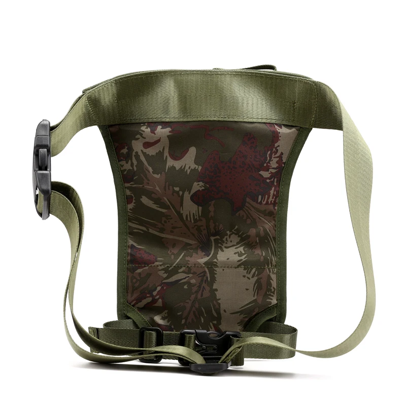 Мужская сумка через плечо на пояс или ногу нейлоновая поясная сумка-бананка