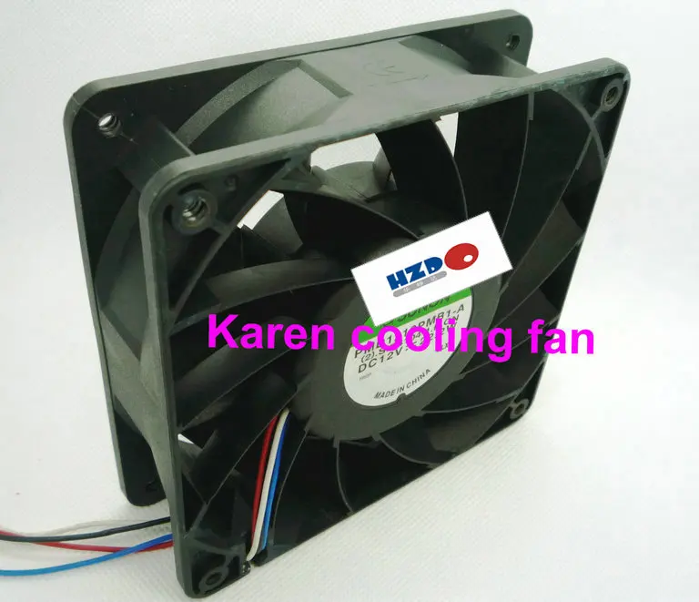 HZDO 12CM PMD1212PMB1-A R.GN 12038 DC12V 22 2W 4-проводной охлаждающий вентилятор