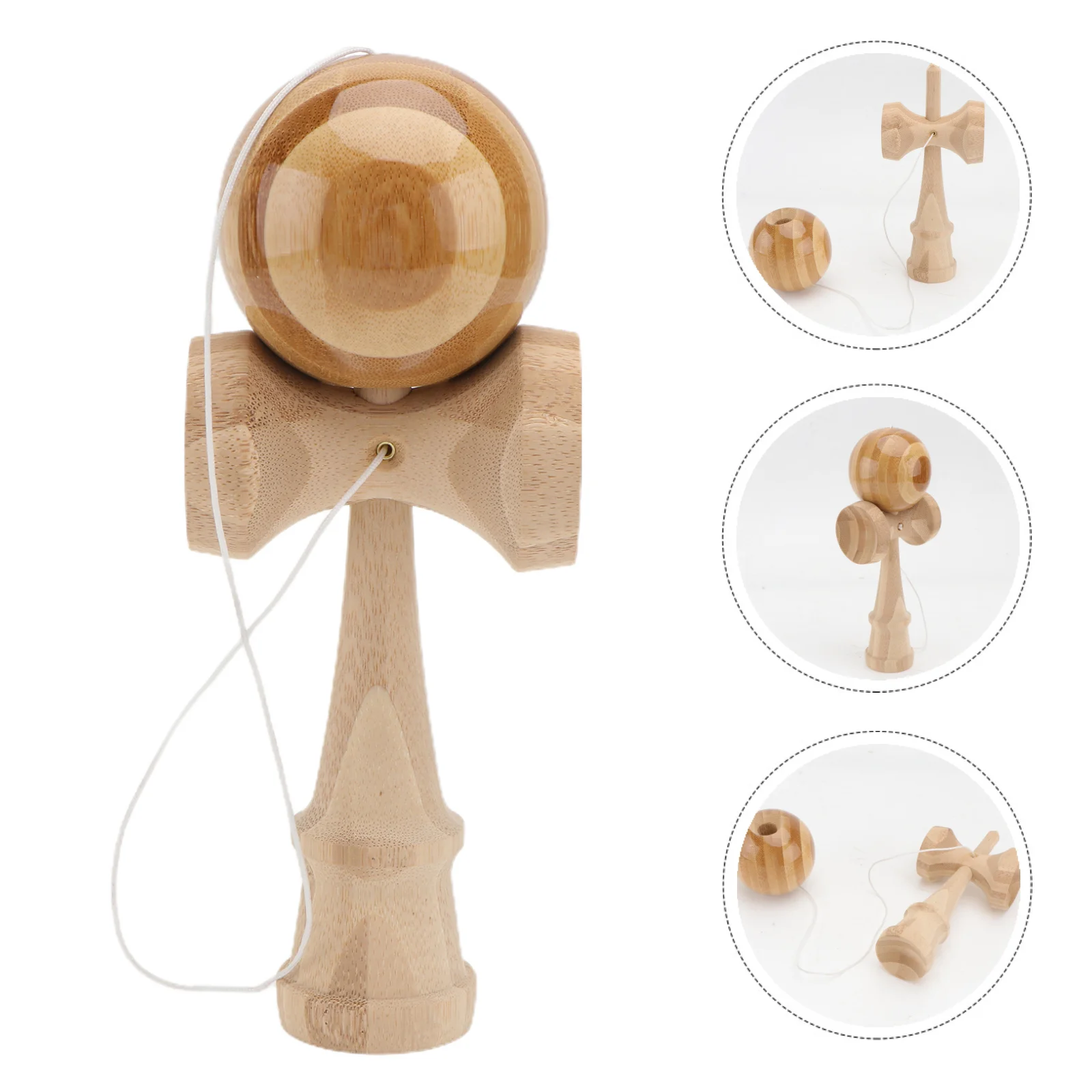 

Toys Wooden Fencing Ball Kendama Skill Puzzle Novel Delicate Interesting Plaything Child