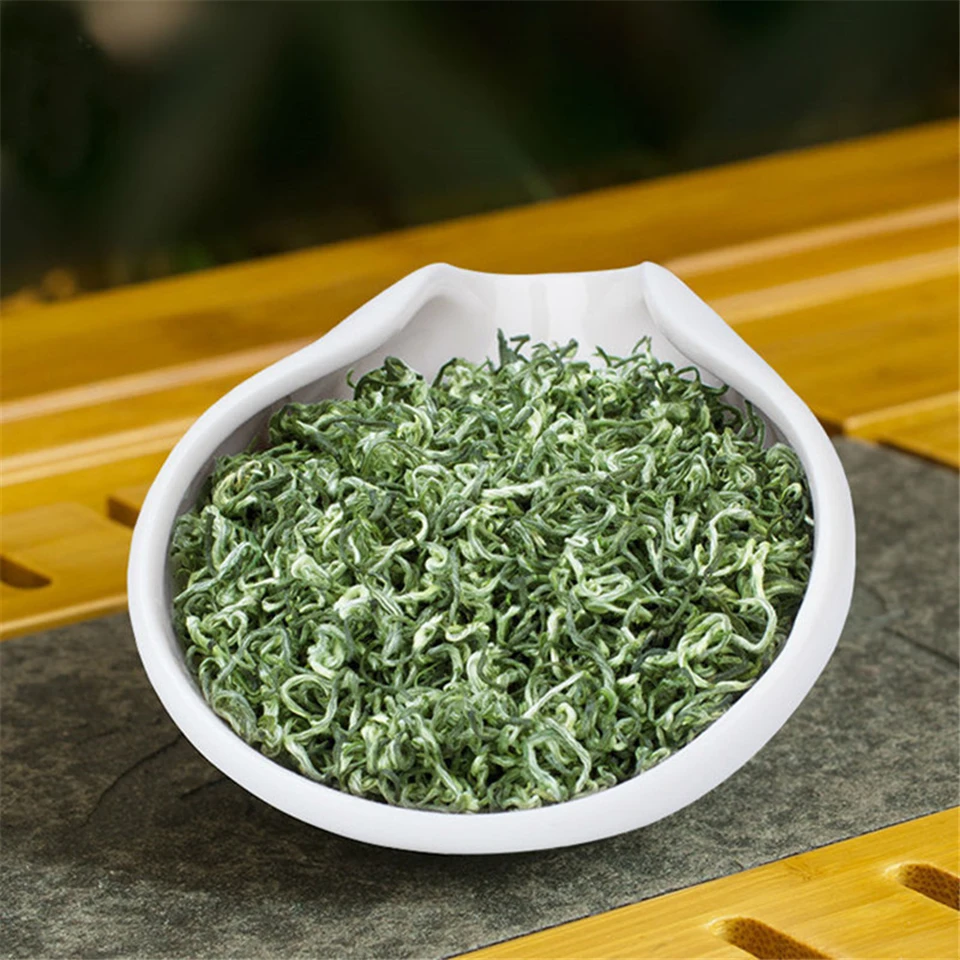 

2022 ChinA Bi-luo-chun Green Tea 250g Real Organic New Early Spring Green Tea for Weight Loss Health Care no teapot