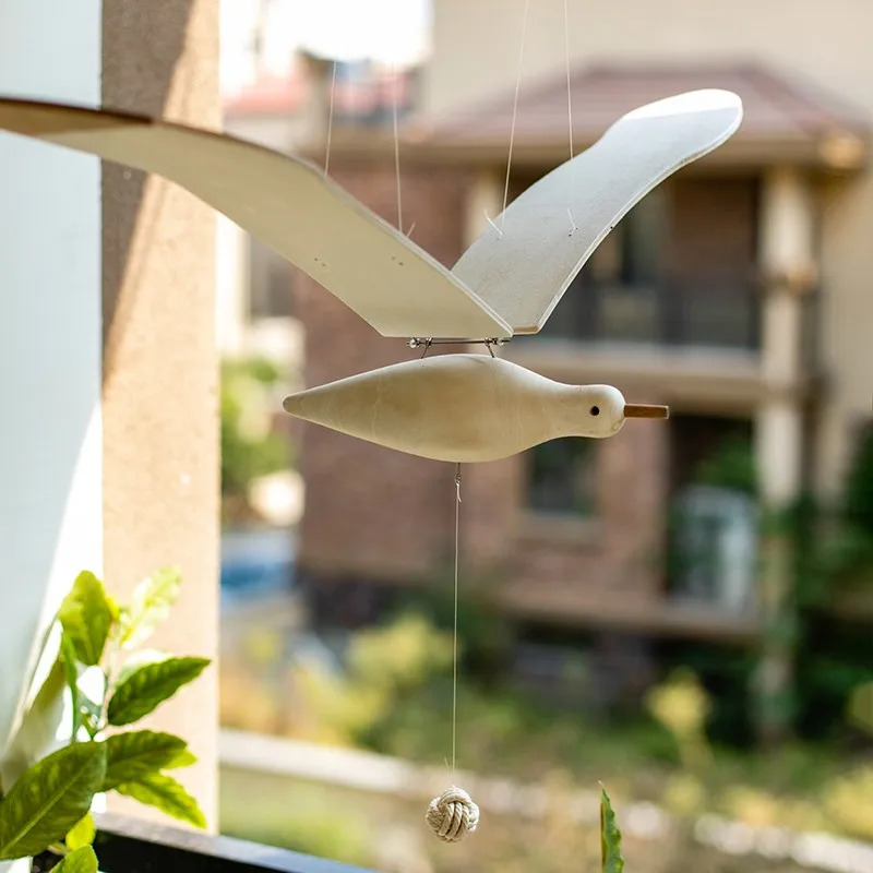 

Home Furnishing Wooden Bird Hanging Creative Decoration High Quality