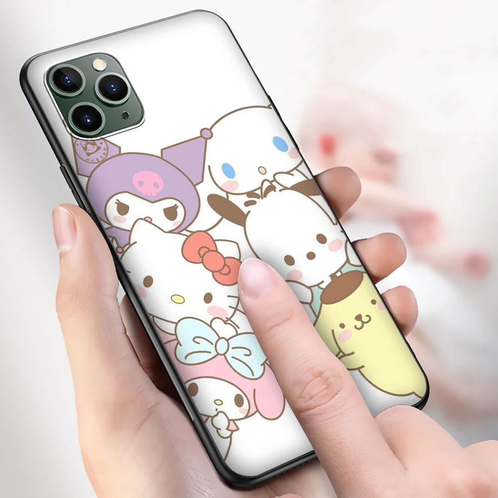 F10 H-Hello kitty милый мягкий силиконовый чехол для Redmi Xiaomi Poco X3 NFC GT C40 X4 M4 M5 M6 4G 5G Pro Caver