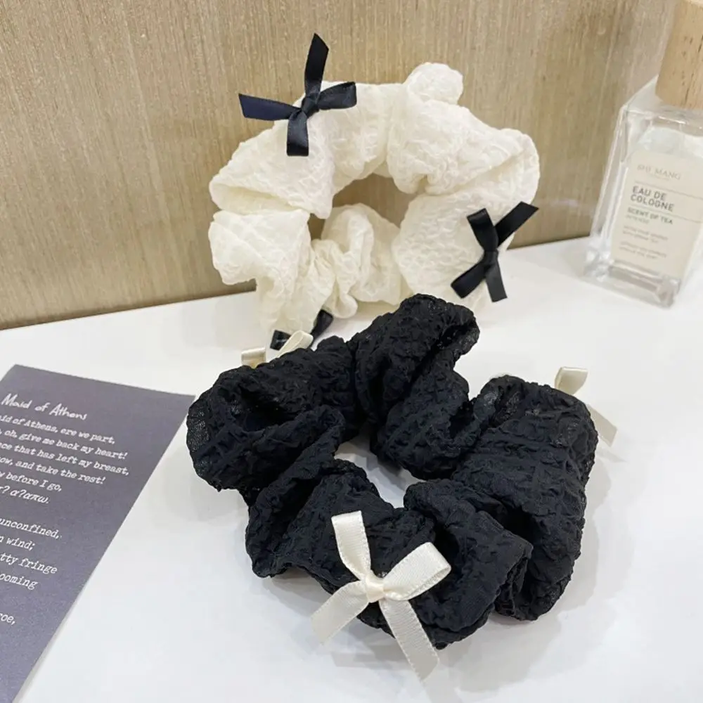 

Cloth Scrunchies Small Fragrance Style France Korean Style Rubber Band Bow Hair Rope Lace Head Rope Female Hair Ties