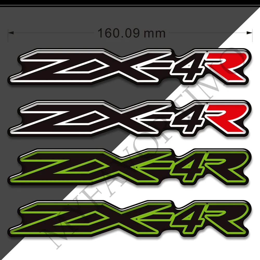 Фото Для Kawasaki Ninja ZX-4R 400 ZX 4R ZX4R мотоциклетные 3D наклейки на бак Pad защита наклейки из рыбьей кости №4