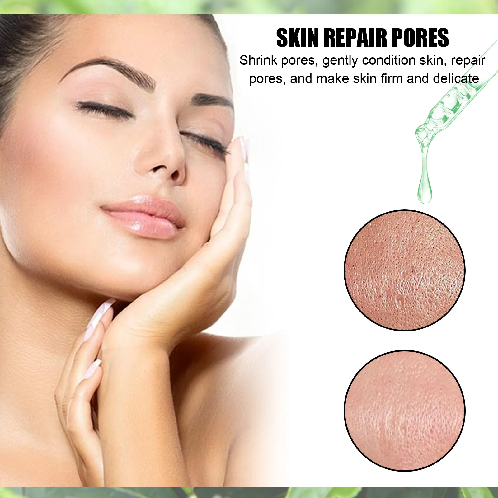 Увлажняющая сыворотка eelкогда для лица снятия поры с зеленым чаем маслом