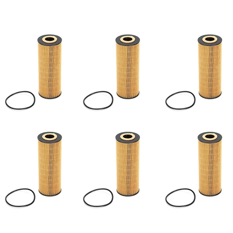 Комплект масляного фильтра двигателя 6X 1041800109 для Mercedes W124 W129 W140 R170 W202