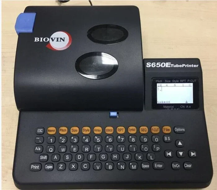 Yunyi Портативный проводной принтер трубчатый для этикеток кабельный маркировки