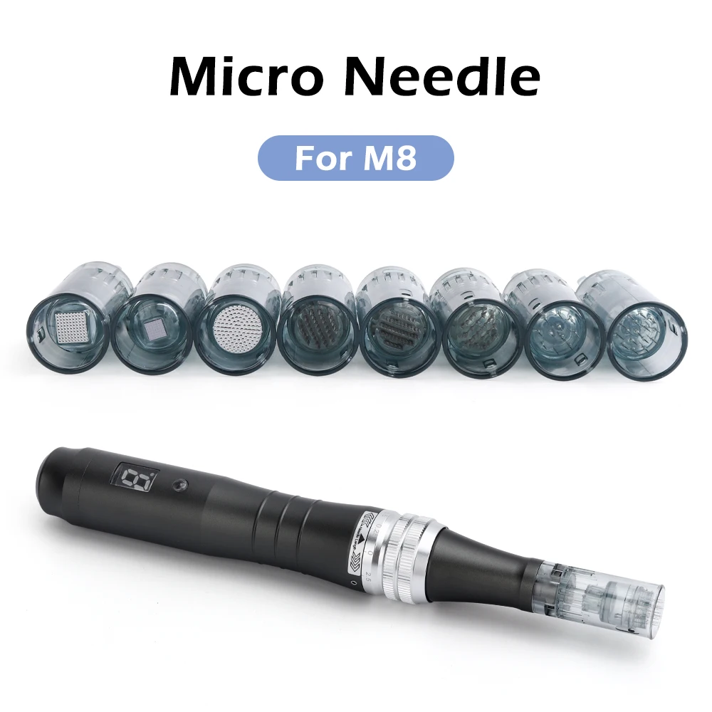 

Dr Pen M8 игольчатые картриджи, электрическая ручка Derma Pen, байонетные картриджи 11 16 36 42 Dr ручка, Игла Micro Skin Needling Tip, Дерма штамп