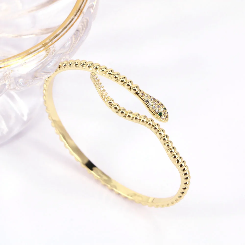 

5PCS, Punk Open Adjustable Snake Cuff Bracelets for Women Fashion Simple Gothic Wrist Bangles Vintage Femme Jewelry Gift