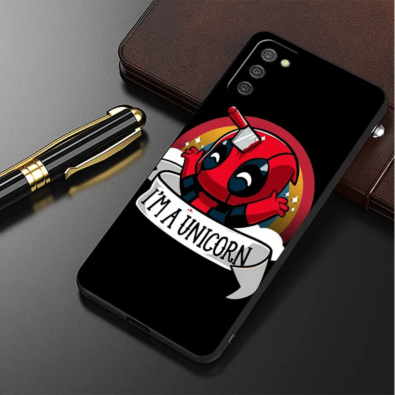 Чехол для Samsung Galaxy A52 A53 A12 A13 4G A54 5G A32 A51 A71 A23 A33 A21S A31 черный чехол телефона мультяшный