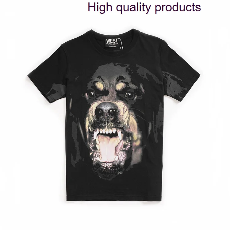 

Футболка мужская с круглым вырезом, короткий рукав 2023, цифровой принт, свободная уличная одежда, повседневная рубашка с принтом собаки, лето