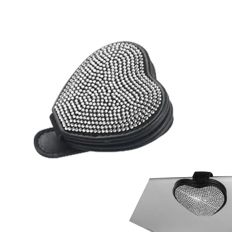 

Bling Visor Glasses Clip Bling Car Sunglass Holder Glasses Case Sunglasses Hanger Mount For Car Sun Visor