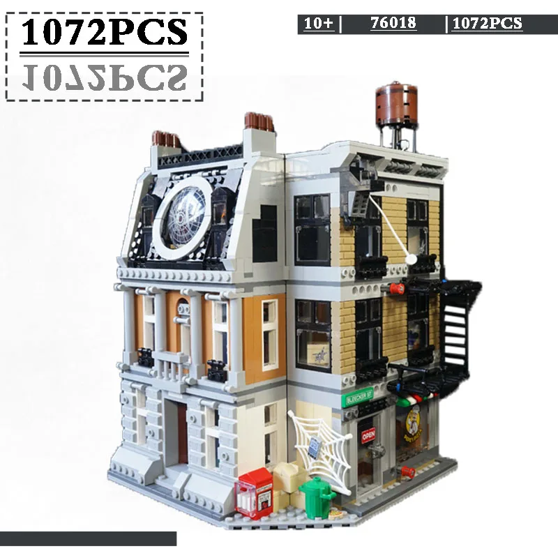 

Серия с героями фильмов 07107, модель заповедника, модель для демонстрации, совместимая с 76108 строительными блоками, детские подарки на день ро...