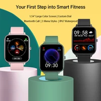 smart watch sport fitness bluetooth call smart watch bands wristband music heart rate blood pressure blood oxygen monitoring p6