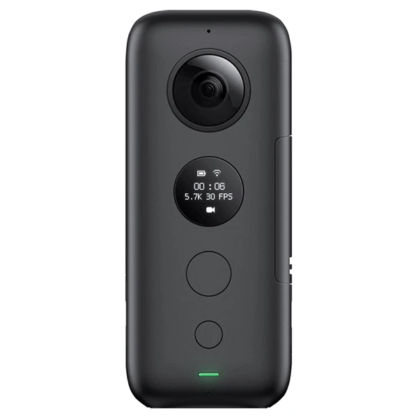 Insta360 ONE X 360 Action Cameras 5.7K Video and 18MP Photos with Flowstate Stabilization Real Time WiFi Transfer |