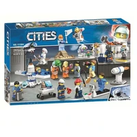 293pcs city series bricks people pack space research and development 60230 building blocks toys for children christmas gift