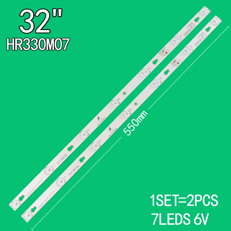 

TELLFUNKEN TF-LED32S19 32S3750 32HR330M07A2 V2 LVW320CSOT 32D2700 HR-56613-12785 YHA-4C-LB320T-YHL 2pcs LED backlight strip