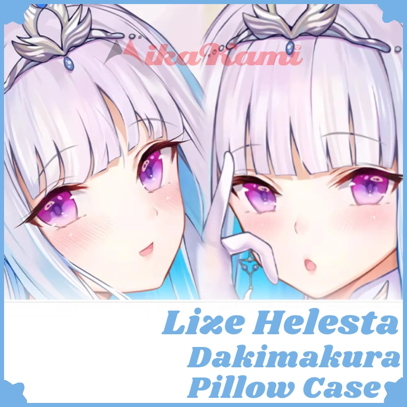 Lize Helesta Dakimakura Vtuber Nijisanji сексуальная наволочка обнимающая для всего тела домашнее