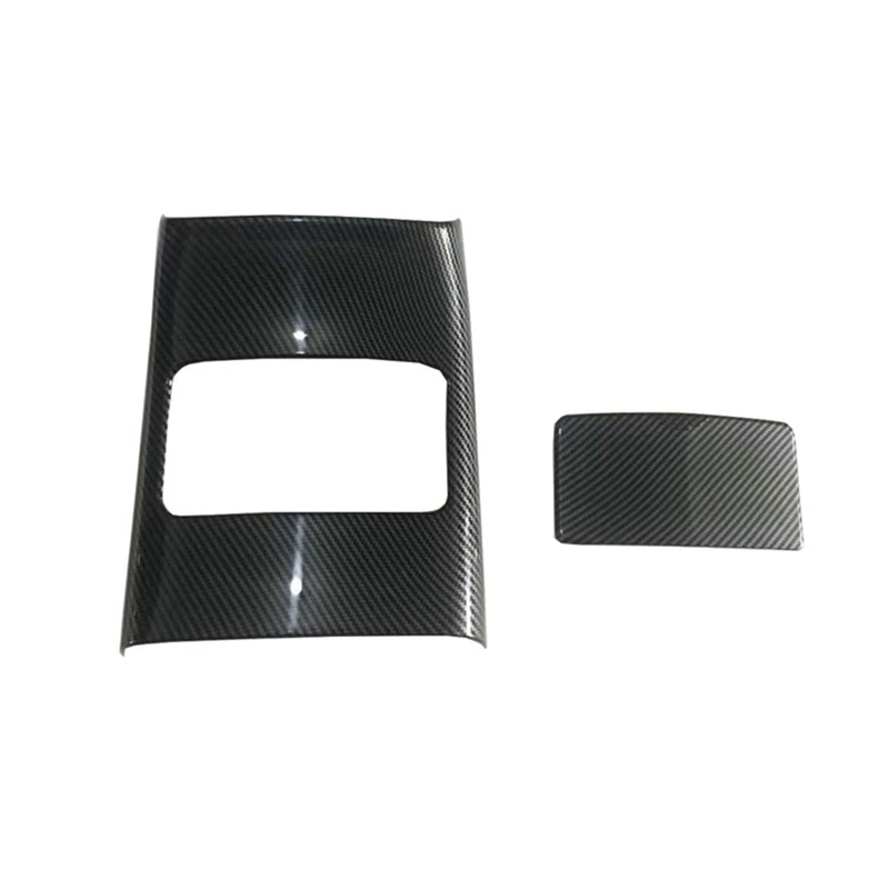

Автомобильная крышка из углеродного волокна Abs для задней Выпускной отверстия воздуха модификация задняя Противоударная панель наклейка З...