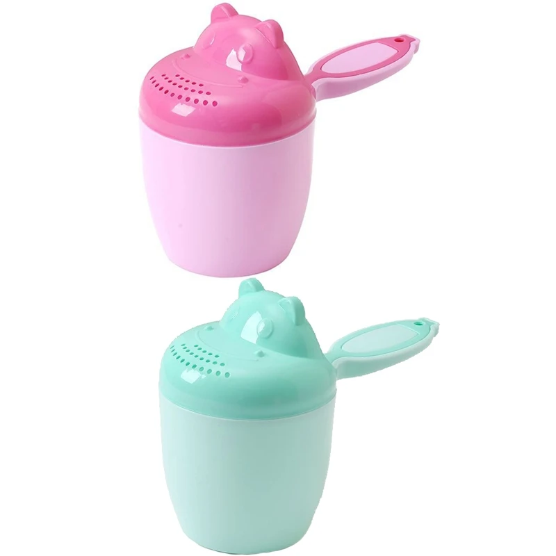 

Мультяшная Детская ванна краска чашка съемный водопад шампунь краска r душ спринклер ложка для новорожденной ванны