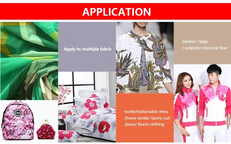 Высокоскоростная сублимационная бумага цифровая печатная машина для ткани