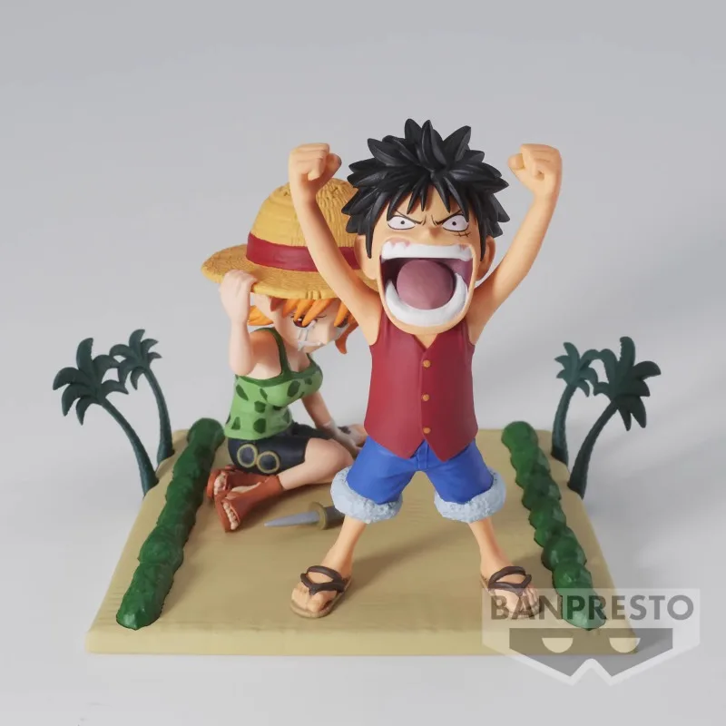 В наличии оригинальная подлинная игрушка BANPRESTO WCF LOG STORIES Nami Monkey D Luffy аутентичная