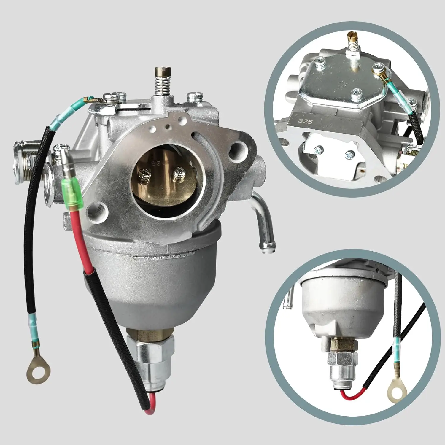 Фото Карбюратор для двигателей Kohler Command CV18S CV20S CV22S CV725, замена 24-853-19-S, 24-853-50-S, 24-853-25-S для газонокосилок №3