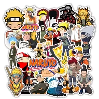 50 sheets naruto cartoon animation peripheral stickers water cup stickers waterproof