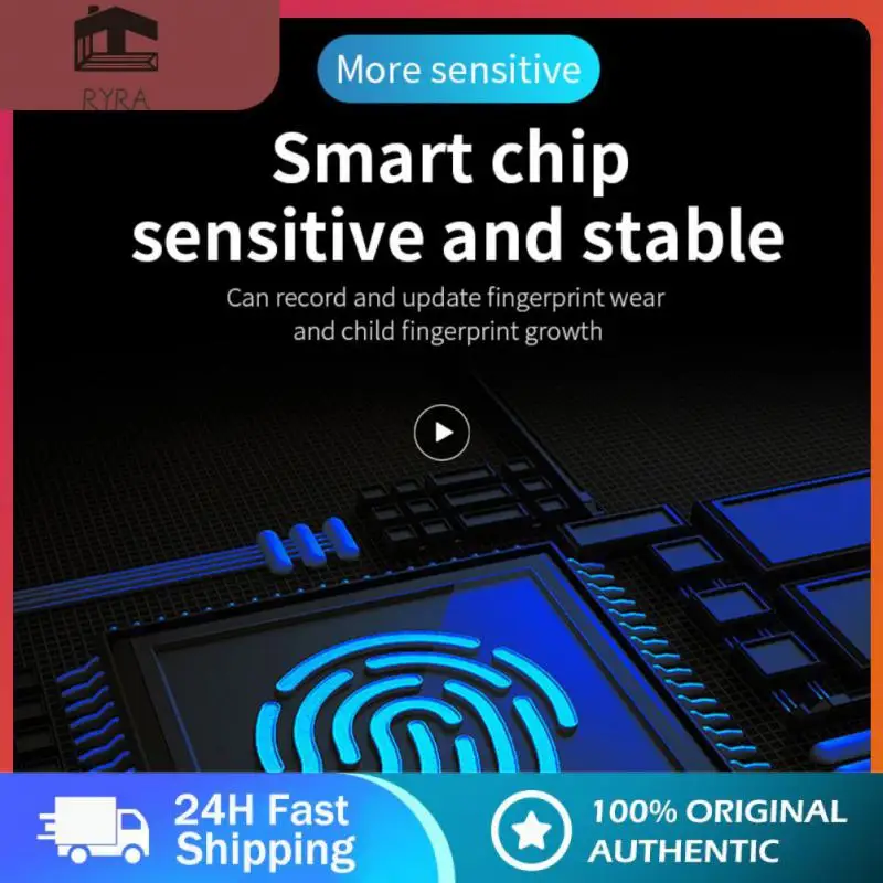 

5 Unlocking Methods Electronic Lock Fingerprint Smart Ball App Remote Control Password Smart Door Lock Smart Home Tuya