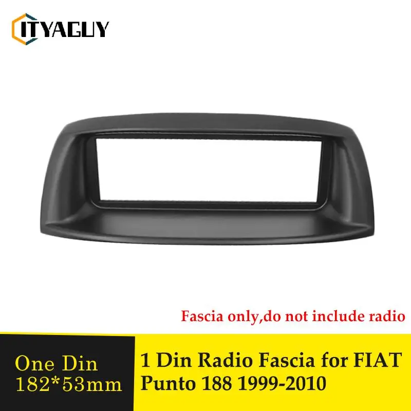

1 Din Автомобильная рама для FIAT Punto 188 1999-2010 один Din CD DVD плеер Fascia Автомобильная Панель Крепление для приборной панели комплект облицовки
